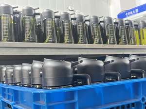 Pulvérisateur d'huile d'olive <span class=keywords><strong>en</strong></span> verre de 470 ml avec mesure, distributeur 2-<span class=keywords><strong>en</strong></span>-1, bouteille anti-fuite <span class=keywords><strong>pour</strong></span> gadgets de cuisine, cuisson, friteuse à air, barbecue, salade - Product Image 2