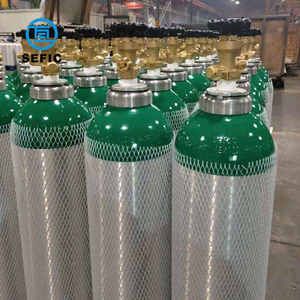 ENISO7866 <span class=keywords><strong>Precio</strong></span> bajo estándar 1L-40L Aluminio Gas médico Tanque de oxígeno médico Cilindro de oxígeno para hospital - Product Image 3