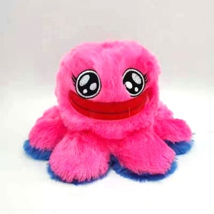 Venta al por mayor de fábrica: Peluche reversible de pulpo Wugg de 20 cm, juguete de algodón suave que cambia de color con relleno de PP, tipo bolsa, sin azo, empaquetado a granel. - Product Image 5