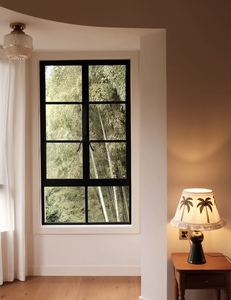 Finestra in Acciaio Saldato Fatta a Mano con Telaio in Acciaio a Taglio Termico, <span class=keywords><strong>Profili</strong></span> Sottili, Vetro Isolante a Doppio Vetro, Stile Francese per Villa, Certificazione CE - Product Image 2