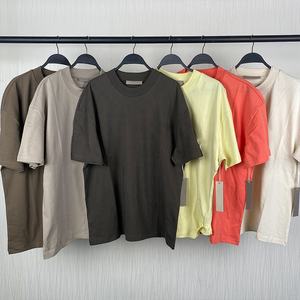 Conjunto <span class=keywords><strong>de</strong></span> Camiseta y Pantalones Cortos <span class=keywords><strong>de</strong></span> Alta Calidad, Algodón, Unisex, Logotipo Personalizado, Estilo Urbano Informal - Product Image 3