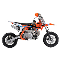 Vente à chaud Dirt Bike 70cc monocylindre, moteur 4 temps Cross Electric Start Off Road Motorcycle
