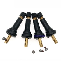 Haute qualité Tubeless Snap In tpms valve de pneu en caoutchouc capteur de pression des pneus TPMS types de tige de valve