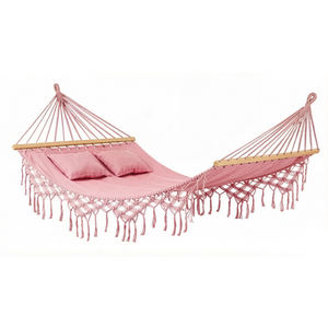 Hamac <span class=keywords><strong>suspendu</strong></span> double style bohème avec coussin - Product Image 5