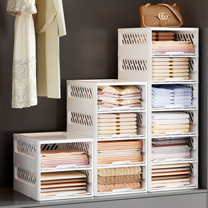 Đa chức năng ngăn kéo kiểu hộp lưu trữ tủ quần áo sắp xếp cho phòng ngủ quần áo lưu trữ lớp hộ gia đình giá tổ chức - Product Image 1