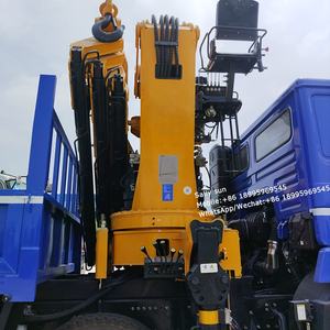 شاكمان 8x4 XZMG sqzz28ton 30Ton ثقيلة قابلة للطي 560 رافعات شاحنات مستعملة حفر شاحنات مثبتة برافعة - Product Image 2