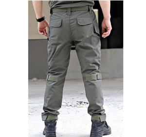 DFP0505 Pantalones Tácticos Impermeables Elásticos para Hombre al por Mayor, Pantalones Cargo Multibolsillos para Hombre - Product Image 4