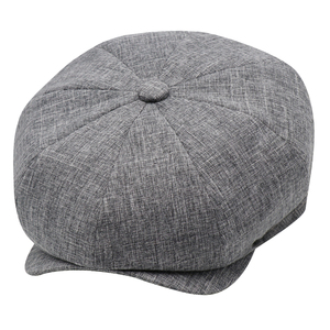 Neuzugang 8-Panel-Beretten einstellbare Größe Berett für Mann Vintage Maler-Kappe braun Bäckerschuh - Product Image 2