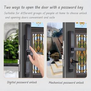 Mới được nâng cấp thế hệ thứ 3 Ngoài Trời Chống trộm khóa mật khẩu kỹ thuật số với hai mặt nút nhấn an toàn cơ khí khóa phím - Product Image 5