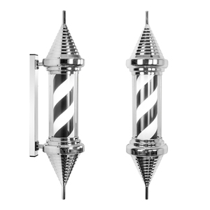 Poste de <span class=keywords><strong>luz</strong></span> Led para barbería, resistente al agua y al polvo, giratorio, montado en la pared, peluquería, tienda de peluquería - Product Image 4