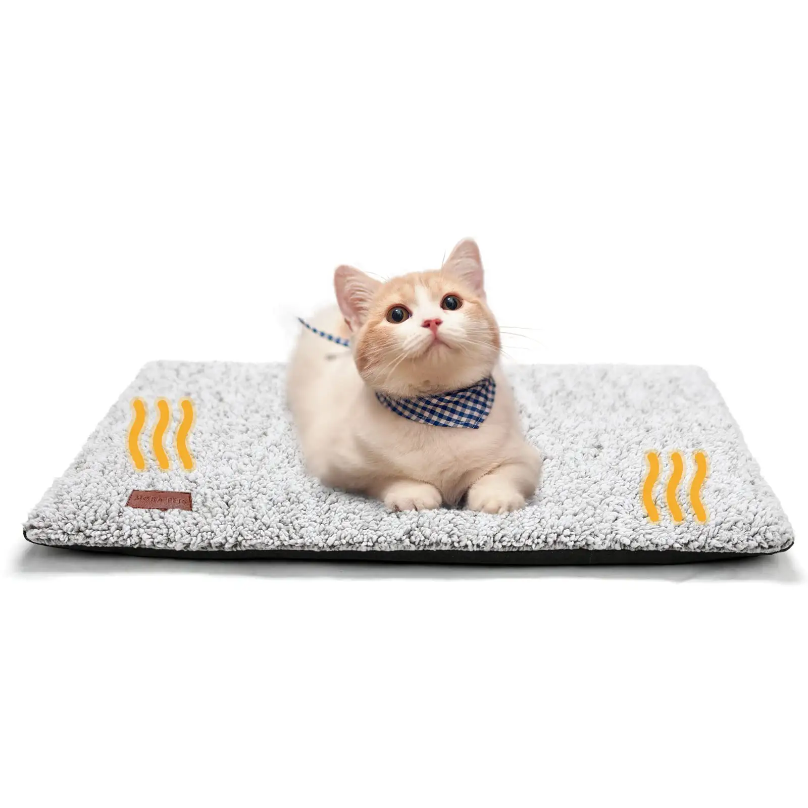 Cuccia per gatti personalizzata per animali domestici coperta per tappetino per animali domestici autoriscaldante senza cuscino per coperta per cani autoriscaldante Extra caldo cuscino per gatti riscaldato
