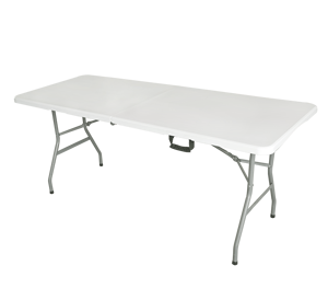 High Quality Modern Plastic <b>Folding</b> <b>Table</b> <b>Adjustable</b> Height Portable Outdoor Dining <b>Table</b> for Patio Garden Camping 180A Lightwei - Product Image 2