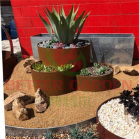 Bordure de jardin corten bordure de paysage en acier pour Articles de jardinage