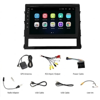 Autoradio Android pour Toyota Land Cruiser 200 (2016-2019) Navigation GPS Écran OLED WiFi intégré Radio FM Lecteur 3G/4G