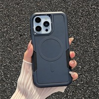 Étui magnétique antichoc 2-en-1 pour iPhone 17 Pro Max en stock