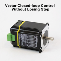 Motor paso a paso integrado NEMA 23 con protocolo CANopen de 1.2N.m, 2N.m, 3N.m y controlador para aplicaciones médicas, AGV/AMR, maquinaria de embalaje y CNC
