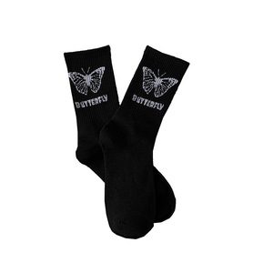 Cartoon Socks Cute Print White Black Calcetines <strong>Funny</strong> Fall Harajuku Fashion Women Skarpetki Damskie Woman <strong>Chaussette</strong> Femme - Product Image 4