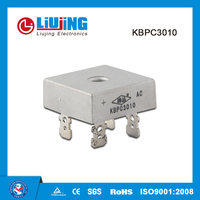 Redresseur à pont monophasé à diodes KBPC3010 30A1000V, nouveau, qualité originale fiable