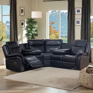 Sillón Reclinable Manual Moderno Personalizado, Juego de Muebles para Sala de Estar con Características Elegantes para Dormitorio u Hotel - Product Image 1