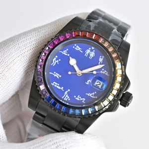 Montre noble et luxueuse. Mouvement mécanique entièrement automatique. Veilleuse Exceptionnelle. Montre mécanique pour homme - Product Image 4