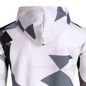 Sweats à capuche par sublimation de haute qualité pour hommes Design personnalisable Fabriqué au Pakistan Saison automne hiver Tailles 3XL 6XL Tissu polaire - Product Image 4