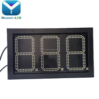 Layar Tampilan Harga Bensin Digital LED untuk Tiang SPBU, Papan Tampilan LED SPBU