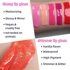 Bán buôn New Arrival Hydrat dưỡng ẩm môi Glossy thiết kế mới bướm Ống tàn ác tự nhiên miễn phí Vegan Lip Gloss - Product Image 5