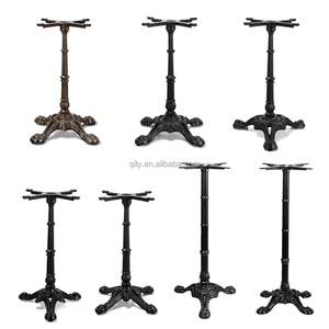 ריהוט חלקי חובה כבד וינטאג 'רגליים שולחן רגליים טופר כפות רגליים יצוק ברזל שולחן מסעדה בסיס אוכל קפה - Product Image 4