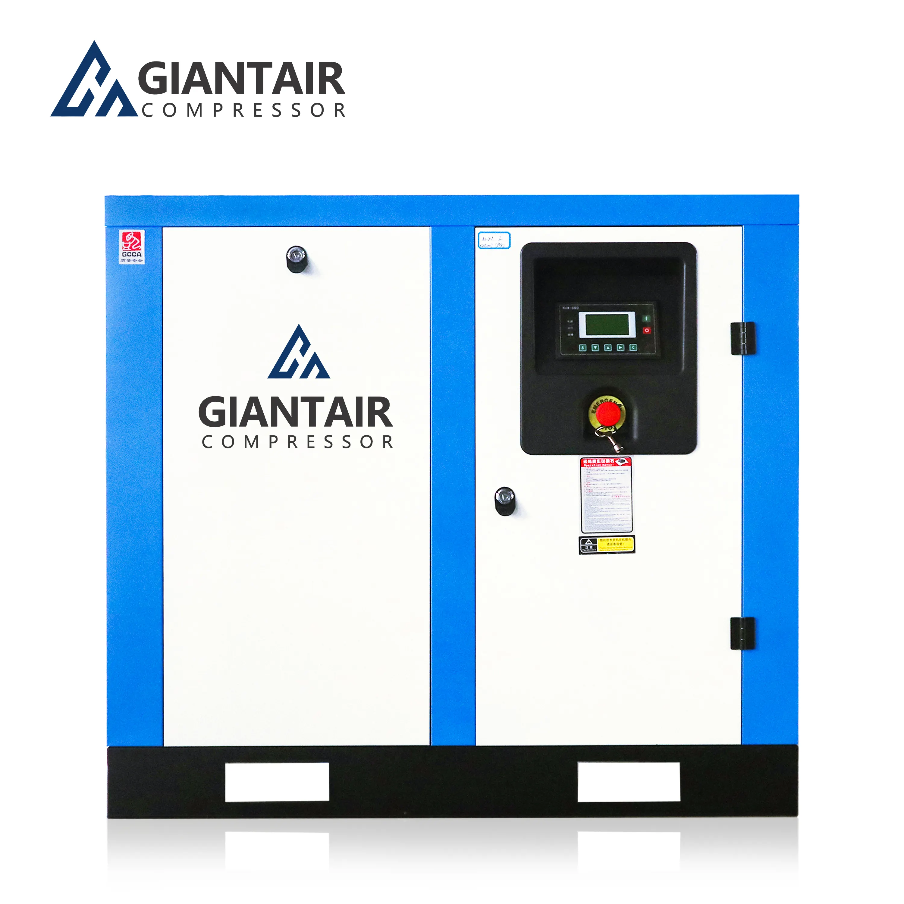 GiantAir ที่ขายดีที่สุดผลิตในประเทศจีน 30hp เครื่องอัดอากาศอุตสาหกรรมแบบสกรูคอมเพรสเซอร์ de aire 22kw เครื่องอัดอากาศแบบสกรู