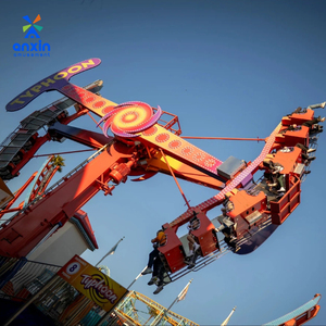 Atracción de Parque de Diversiones Personalizada <span class=keywords><strong>Kamikaze</strong></span> Thrill Ride, Péndulo Doble para Adultos, Diversión Extrema, Anxin Amusement, 32 Pasajeros - Product Image 1