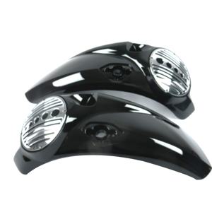 Accessoires audio de <span class=keywords><strong>moto</strong></span> ABS Couvercles de haut-parleurs de sacoche 8 'avec couvercle pour Victory <span class=keywords><strong>Cross</strong></span> Country - Product Image 2