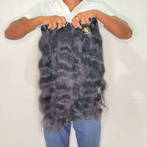 Proveedores de cabello virgen camboyano, paquetes de cabello al por mayor con cutículas alineadas, paquetes de cabello humano virgen de templo indio - Product Image 4