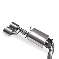 Système d'échappement Catback Valvetronic SS304 avec silencieux pour Mercedes Benz C280 C300 W204 3.0 2008-2014 Sonorisation Sportive