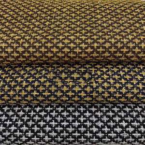 Sợi vải dệt nhuộm màu trung bình, chất liệu polyester/cotton, kiểu tweed cổ điển, vải cotton cao cấp OEM ODM - Product Image 3