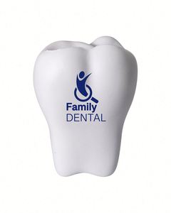 Tooth Stress <b>Ball</b> Imprint Logo Tooth Shape Stress <b>Ball</b> <b>Squeeze</b> Toys for Promotion Gifts - Product Image 2