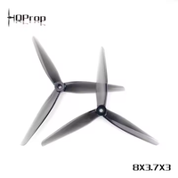 Promotion : Paire d'hélices HQprop 8 pouces 8x3.7x3 8x4x3 à 3 pales pour drones de course FPV – Accessoires