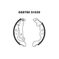 GS8780 Mâchoires de frein pour RENAULT CAPTUR/KANGOO 08-