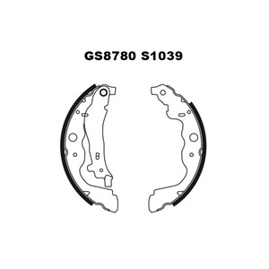 GS8780 Mâchoires de frein pour RENAULT CAPTUR/<span class=keywords><strong>KANGOO</strong></span> 08- - Product Image 4