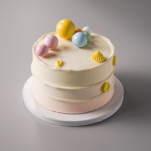 100pcs <b>10</b> Inch 12mm White Round Cake Drum Corrugated Cardboard Oil-<b>Proof</b> Waterproof Cake Paper Drums - Product Image 3