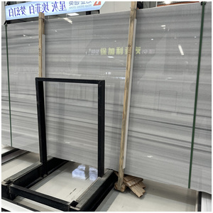 Dalles de marbre blanc Marmara à veines grises droites pour la construction écologique de cuisines et de villas, carreaux de sol et escaliers. - Product Image 4