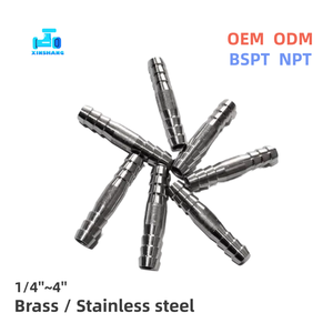 Raccordi PEX in ottone con inserti filettati maschio, giunto a torretta, gomito a <span class=keywords><strong>L</strong></span>, raccordo dritto in acciaio inossidabile, connettore a barb per tubi acqua e aria - Product Image 5