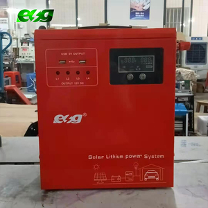 Xách tay 300 Wát năng lượng mặt trời nhỏ hệ thống với 12V 220V cung cấp điện thuận tiện <span class=keywords><strong>Dynamo</strong></span> Máy phát điện 3KW Inverter Mono panel năng lượng mặt trời - Product Image 6