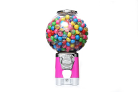 Distributeur automatique de jouets et de bonbons à monnayeur, vente en gros d'usine, avec support et pieds, capacité de 300 à 600 pièces, en acier galvanisé