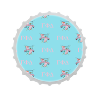 Decoración de Pared con Diseño Creativo de Tapón de Botella de Cerveza GPD Gamma Phi Delta, Pintura Colgante Personalizada para Bares y Cafeterías