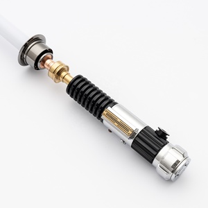 HL SABER lightsaber <span class=keywords><strong>Obi</strong></span>- <span class=keywords><strong>Wan</strong></span> <span class=keywords><strong>Kenobi</strong></span> พร้อมโลหะ HLT Swing ที่ราบรื่นสำหรับ RGB หรือ T-NeoPixel หรือ proffieboard 2.2พร้อมส่ง