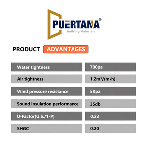 Puertas Corredizas de <span class=keywords><strong>Patio</strong></span> Apilables de Aluminio con Rotura de Puente Térmico y Ahorro de Energía - Product Image 3