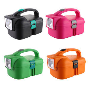 <span class=keywords><strong>Coffret</strong></span> d'outils en plastique 29 pièces, modèle RX201B, avec lampe torche intégrée, offert par le fabricant - Product Image 5