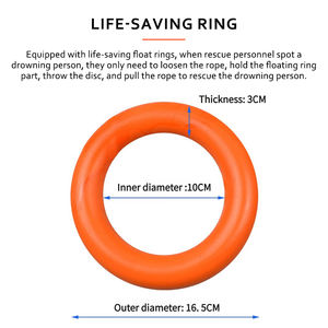เชือกแบบโยนด้วยมือเชือกแบบลอยน้ำออกแบบมาเป็นพิเศษสำหรับการเดินเรือ - Product Image 4