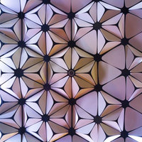 Panneaux 3D en aluminium personnalisables pour une utilisation extérieure et extérieure, ignifuges, imperméables, durables, murs-rideaux pour façade de bâtiment