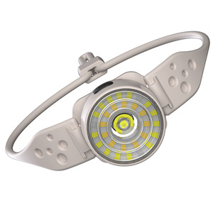 Lampe frontale fluorescente pour cerf, LED, 2000 mAh, rechargeable, réglable, pour la course en plein air et la conduite nocturne - Product Image 2